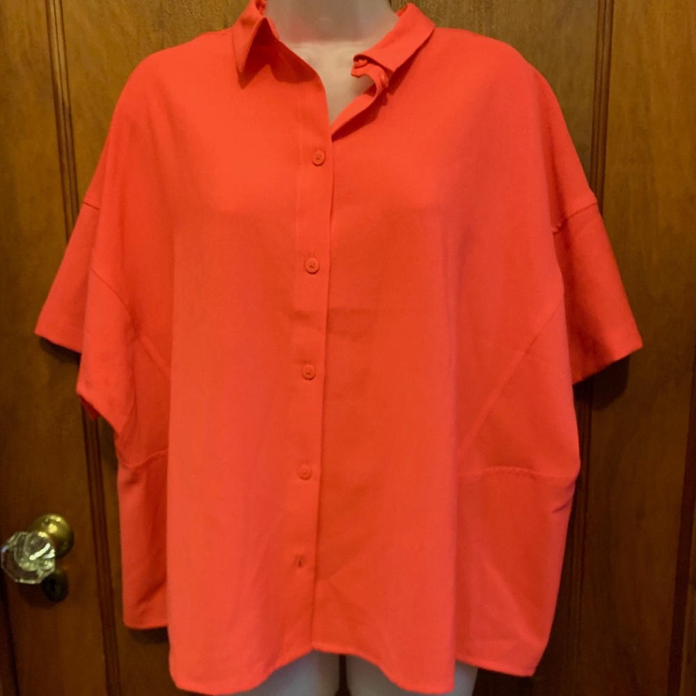 "Lululemon" blouse, shortsleeved, oversized, 12, EUC